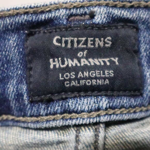 Citizens of Humanity Emmanuelle Slim Boot Jeans Women’s Size 31 Blue Denim - Picture 4 of 16